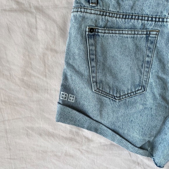BNWT⎜Aritzia × Ksubi⎜RISE N HI DENIM SHORT⎜MUSE - Picture 13 of 16